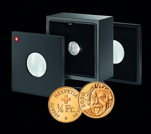 Thụy Sỹ phát hành đồng xu vàng nhỏ nhất thế giới