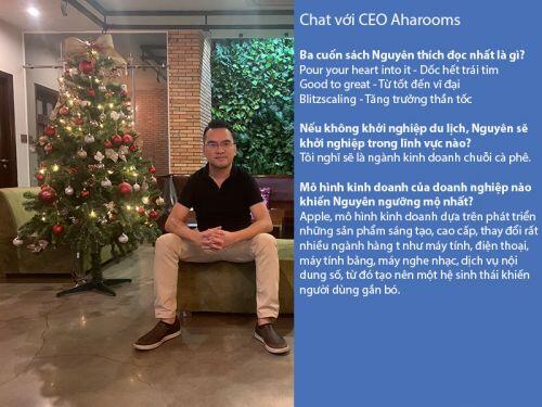 Doanh nhân Ngô Đức Nguyên, CEO Aharooms: Giấc mơ chuỗi khách sạn dài cả thập kỷ
