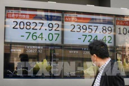 Chỉ số Nikkei 225 của Nhật Bản giảm hơn 2% trong phiên giao dịch mở cửa tuần mới​