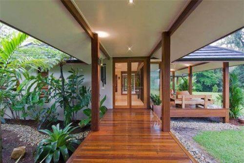 Những mẫu sân vườn xanh ngắt tràn đầy sức sống đón xuân