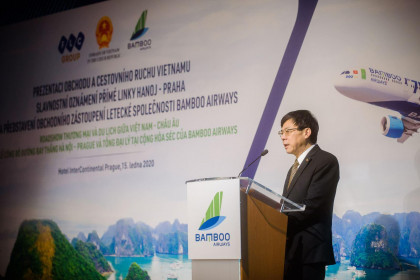 Cục Hàng không Việt Nam cấp phép cho Bamboo Airways bay thẳng Hà Nội – Praha