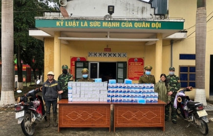 Lạng Sơn: Ngăn chặn 5.000 chiếc khẩu trang y tế  xuất lậu