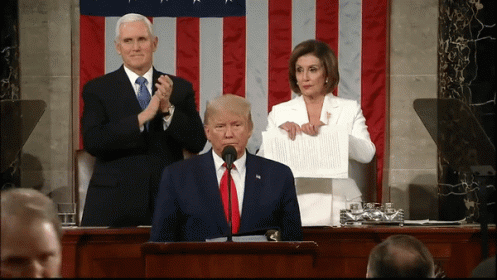 Chủ tịch Hạ viện Mỹ: Xé bài phát biểu của Tổng thống Trump là điều thích hợp