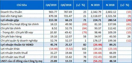 Tổng Công ty Licogi lỗ nặng năm 2019, bất chấp kết quả khả quan trong quý 4