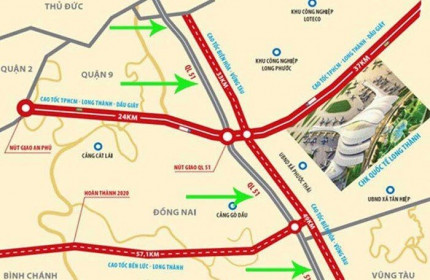 Hơn 9.000 tỷ đồng làm cao tốc Biên Hòa - Vũng Tàu dài 47km