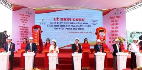 Nhà máy sản xuất, chế biến lâm sản 1.300 tỷ đồng tại KCN Vũng Áng sẽ hoạt động sau 15 tháng thi công