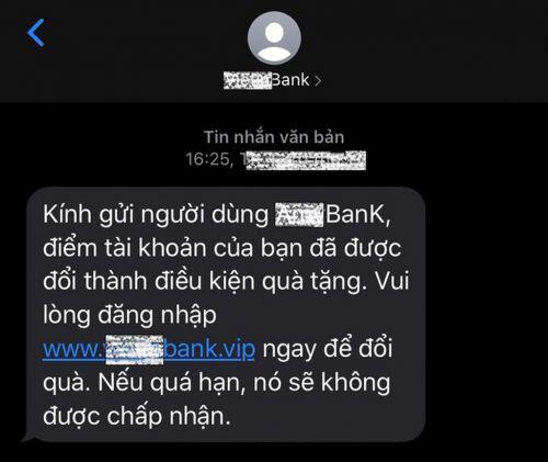 Bộ Công an: Tội phạm giả mạo tin nhắn của ngân hàng để lừa đảo