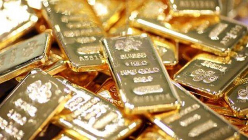 Vàng thế giới vọt gần 2% lên cao nhất kể từ tháng 02/2013