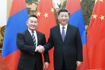 Thăm Trung Quốc về, Tổng thống Mông Cổ được cách ly 14 ngày