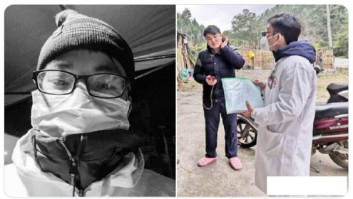 Bác sĩ trẻ Trung Quốc chống COVID-19 chết sau 33 ngày làm việc liên tục