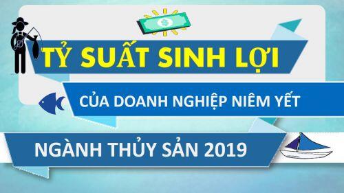 Tỷ suất sinh lợi của các doanh nghiệp thủy sản năm 2019