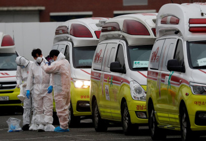 Dịch COVID-19: 274 ca nhiễm mới ở Hàn Quốc, thêm 2 ca tử vong ở Mỹ