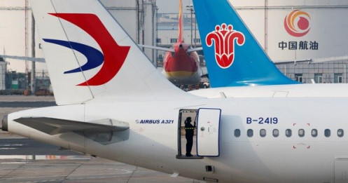 Hàng không Trung Quốc thiệt hại nặng, giảm 84,5% khách trong tháng 2