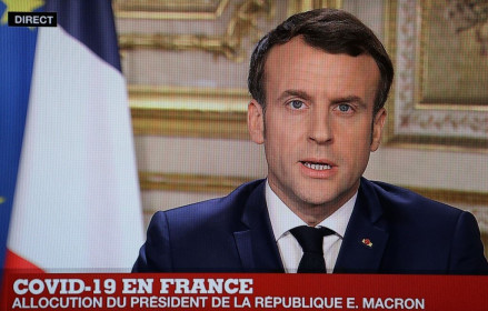 Tổng thống Pháp kêu gọi người dân chung sức vượt qua đại dịch COVID-19