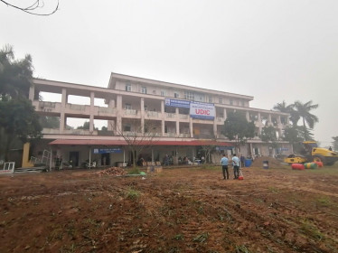 Hà Nội: Gấp rút cải tạo Bệnh viện Đa khoa huyện Mê Linh (cũ) thành khu cách ly