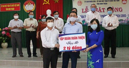 Ninh Thuận huy động gần 8 tỷ đồng phòng chống dịch Covid-19