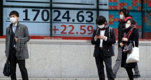Nikkei 225 giữ đà tăng trước tâm lý đợi gói kích thích kinh tế Mỹ