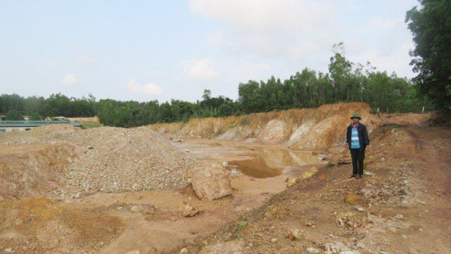Quảng Bình: Bị phạt 350 triệu đồng vì bán hàng chục ngàn m3 đất lậu