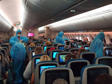 Vietnam Airlines đưa 600 công dân châu Âu hồi hương