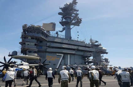 "Ổ dịch Covid-19 trên tàu sân bay USS Theodore Roosevelt không liên quan đến Việt Nam"