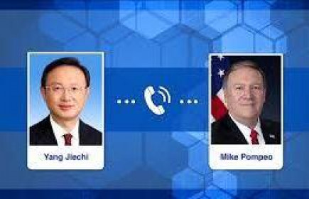 Quan chức ngoại giao Trung Quốc và Mỹ điện đàm, cam kết đẩy lùi dịch Covid-19