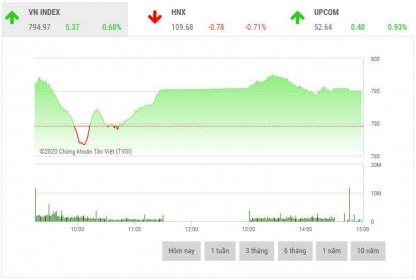 Chứng khoán chiều 20/4: Cổ phiếu trụ cột phân hoá