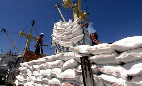 Gần hết ngày 26/4, gạo xuất khẩu chỉ đạt 46% hạn ngạch