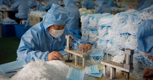 Trung Quốc thu hồi 90 triệu khẩu trang kém chất lượng