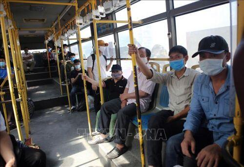 Xe buýt Hà Nội hoạt động trở lại với 100% công suất