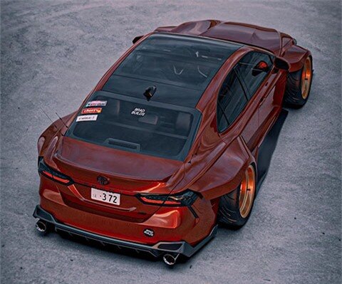 Toyota Camry lột xác với body kit tuyệt đẹp khiến Honda Accord, Mazda 6 'cạn lời'