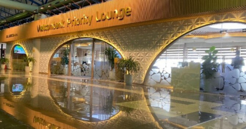 Vietcombank chính thức khai trương phòng chờ Vietcombank Priority Lounge tại Sân bay Quốc tế Nội Bài