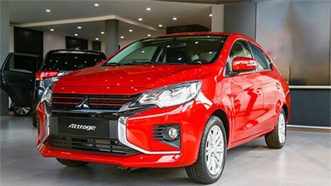 Mitsubishi Attrage 2020 giá rẻ, bất ngờ hạ 'knock-out' Honda City