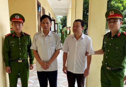 Thanh Hóa: Bắt tạm giam 2 cán bộ xã bán trái thẩm quyền hơn 16.000m2 đất