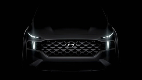 Hyundai Santa Fe 2021 ra teaser trước khi mở bán vào tháng 9
