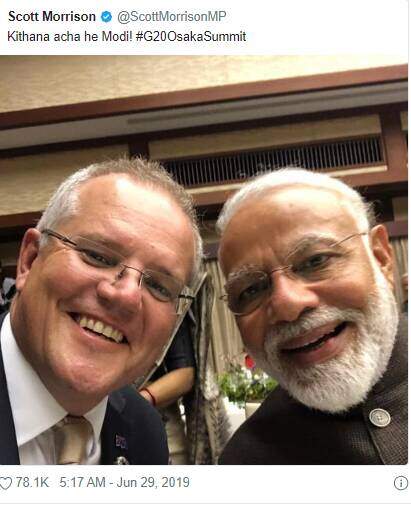 Ấn Độ-Australia "nắm tay nhau thật chặt" trong bối cảnh địa chính trị đầy biến động