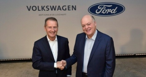 Ford bắt tay Volkswagen phát triển xe điện, xe bán tải