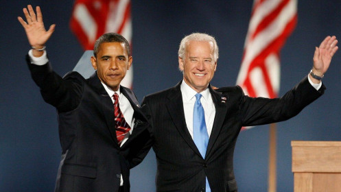 Ông Obama giúp ông Biden gây quỹ với số tiền kỷ lục