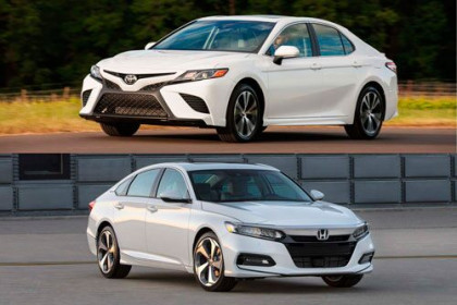 So sánh Toyota Camry với Honda Accord