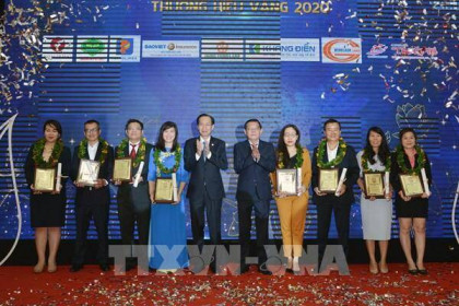 Trao giải thưởng Thương hiệu Việt được yêu thích nhất năm 2020 cho 30 doanh nghiệp