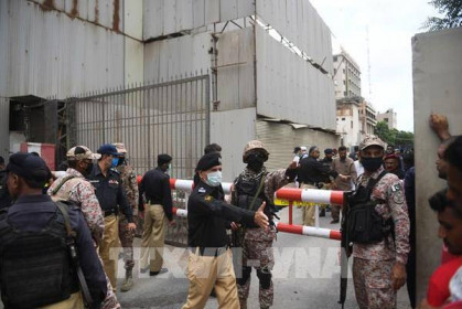 Tấn công Sở giao dịch chứng khoán Pakistan: 2 người thiệt mạng, 4 tay súng bị tiêu diệt