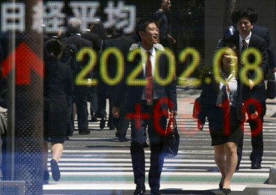Chứng khoán châu Á tăng điểm với dữ liệu tích cực từ Trung Quốc