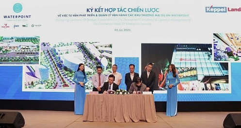 Nam Long ký hợp tác chiến lược với Keppel Land phát triển quỹ đất thương mại tại Waterpoint