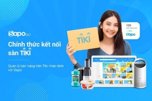Sapo bắt tay với Tiki triển khai kết nối tiện ích cho nhà bán lẻ
