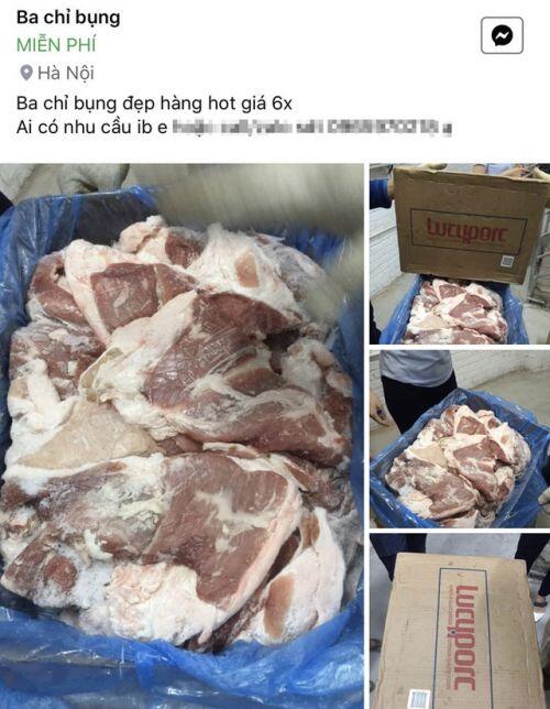 Thịt lợn rẻ giật mình 50 nghìn đồng/kg, chất đầy kho bán cả tấn