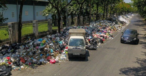150.000m3 nước rỉ rác đang bốc mùi ảnh hưởng đến người dân Hà Nội