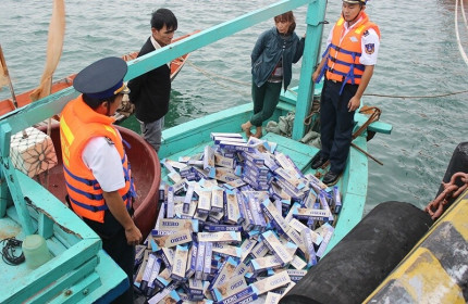 Gian nan ngăn chặn buôn lậu thuốc lá ở Việt Nam