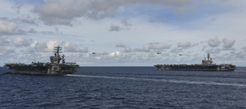 Mỹ cấp tập hoạt động ở Biển Đông