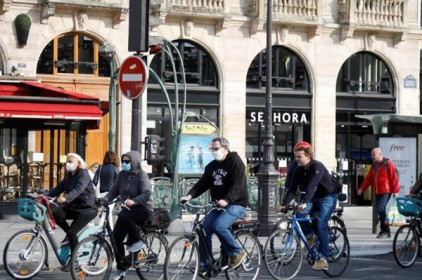 Thủ đô Paris tiến gần hơn đến mục tiêu trở thành "thủ đô xe đạp”