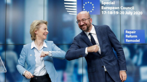 EU đạt thỏa thuận 750 tỉ USD cứu trợ lịch sử sau hơn 90 giờ đàm phán