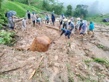 Mưa lũ ở Hà Giang thiệt hại khủng khiếp: 5 người chết, 2 nhà máy thủy điện bị vùi máy móc